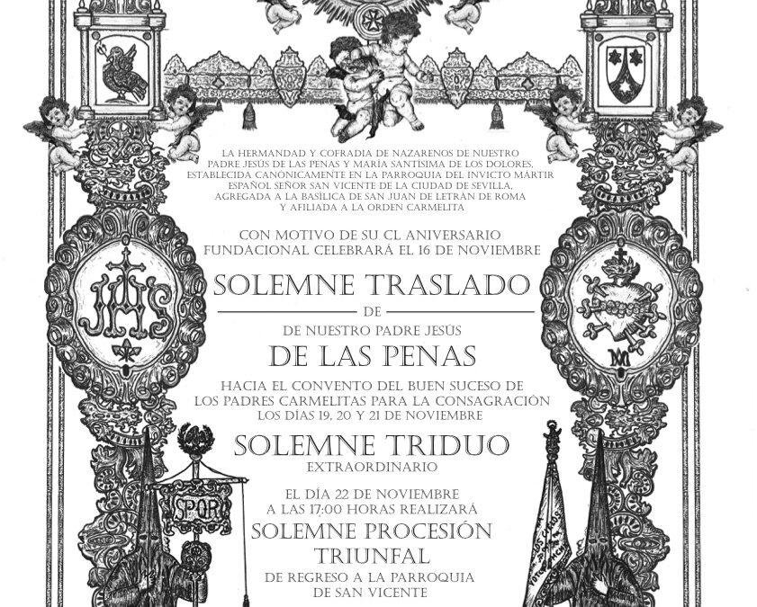 Solemne Triduo a Nuestro Padre Jesús de las Penas